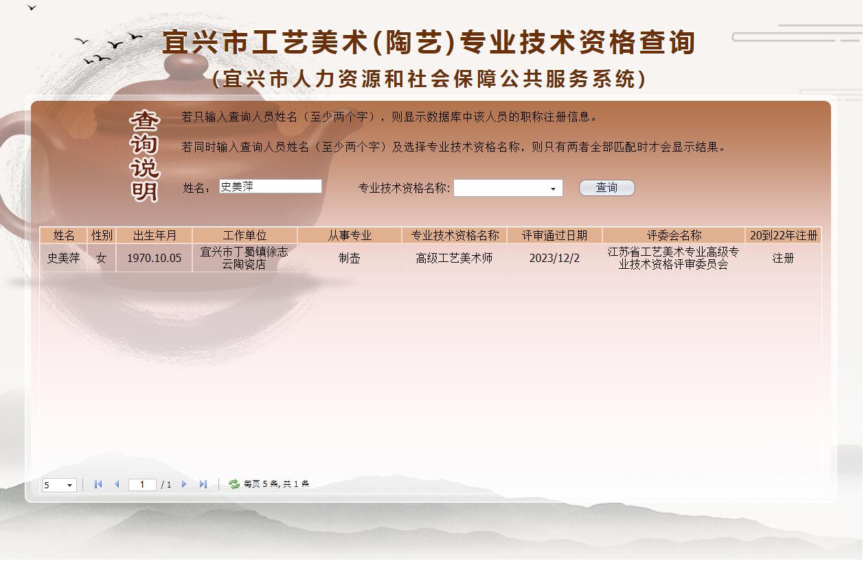 史美萍職稱查詢