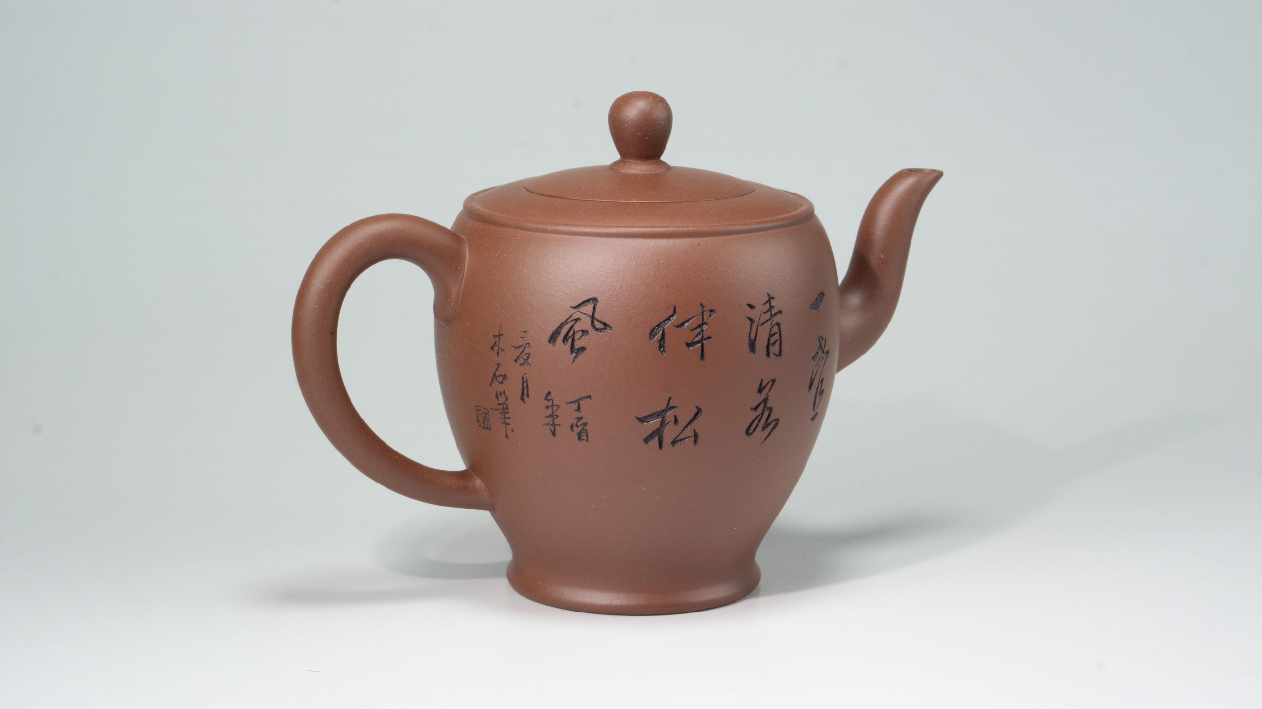 周伯其(木石)_貂蟬拜月_原礦紫砂