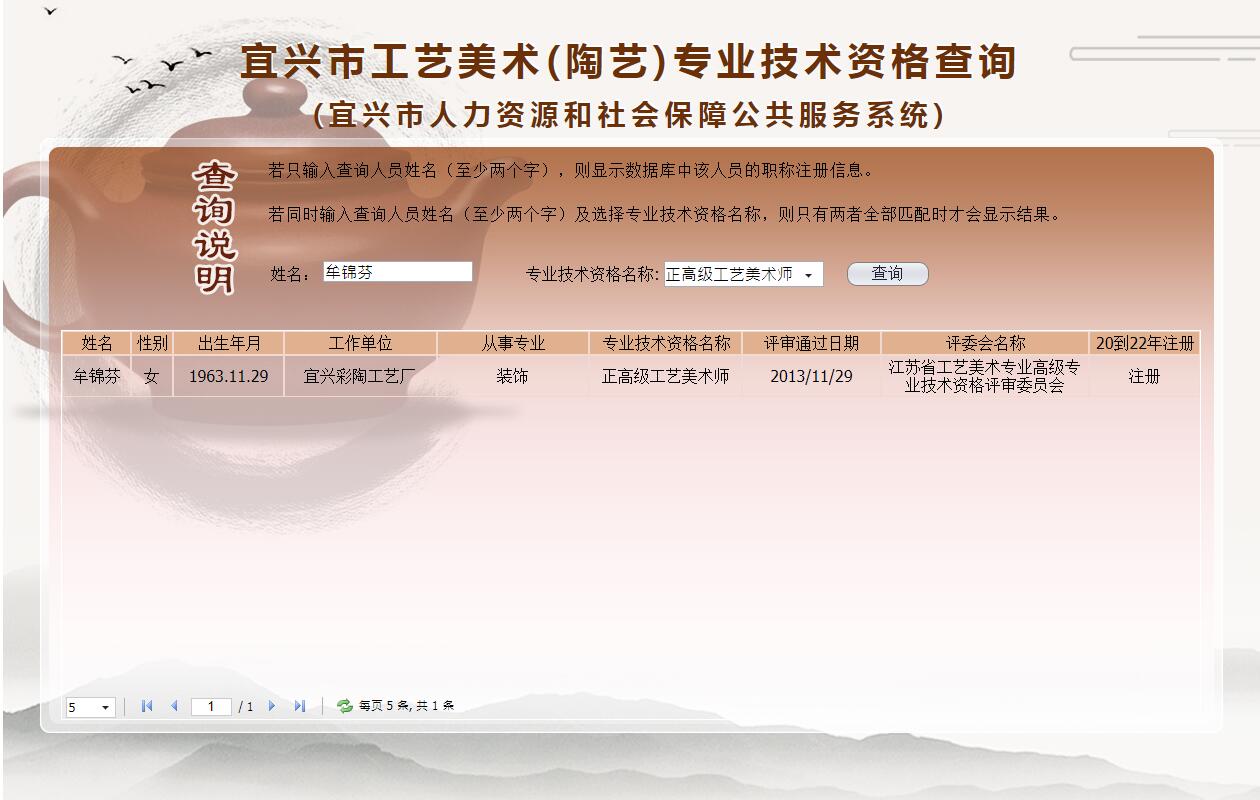 牟錦芬職稱查詢