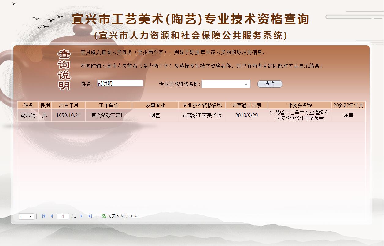 胡洪明職稱查詢