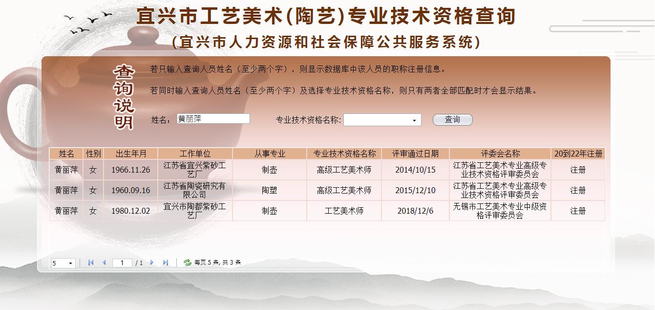黃麗萍職稱查詢
