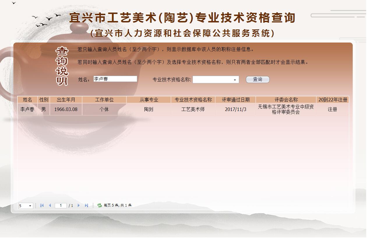 李盧春職稱查詢
