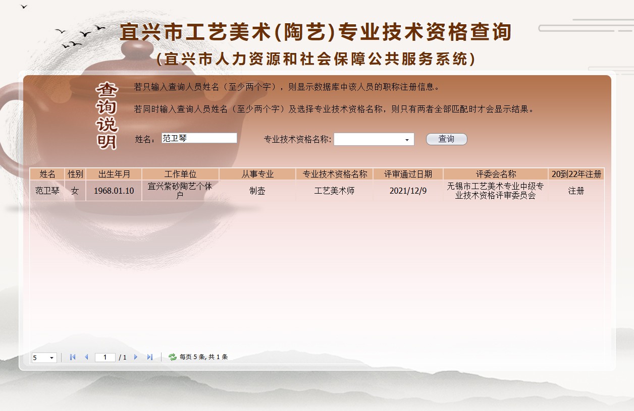 范衛琴職稱查詢